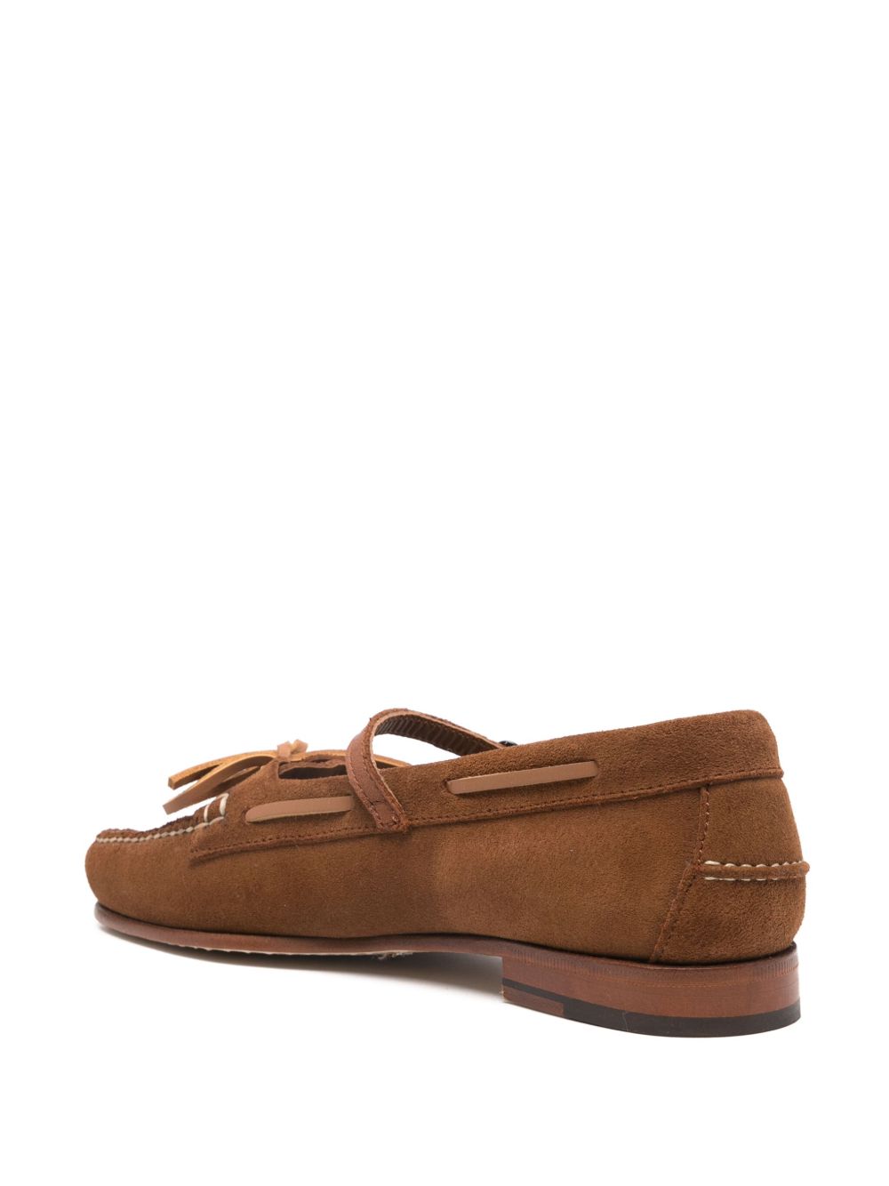 HEREU Lorea Loafers In Brown