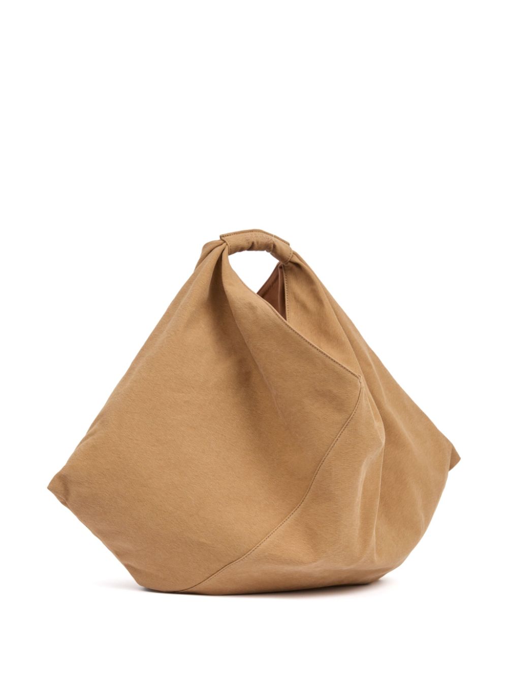 MM6 Maison Margiela Draped Japanese Bag In Brown