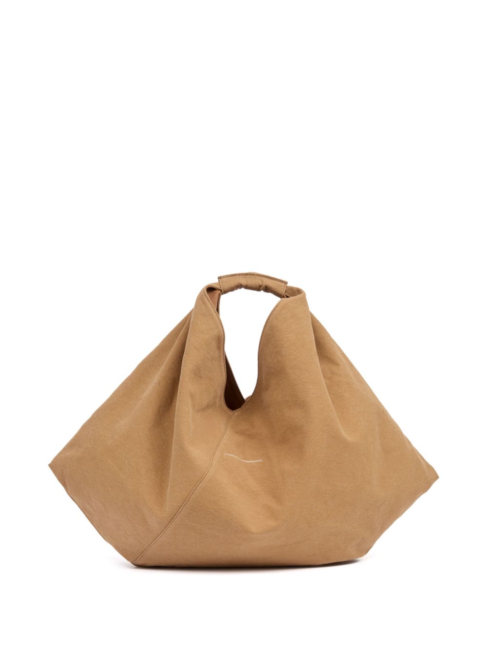 MM6 Maison Margiela Draped Japanese Bag In Brown