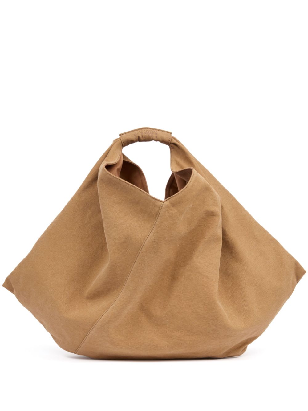 MM6 Maison Margiela Draped Japanese Bag In Brown