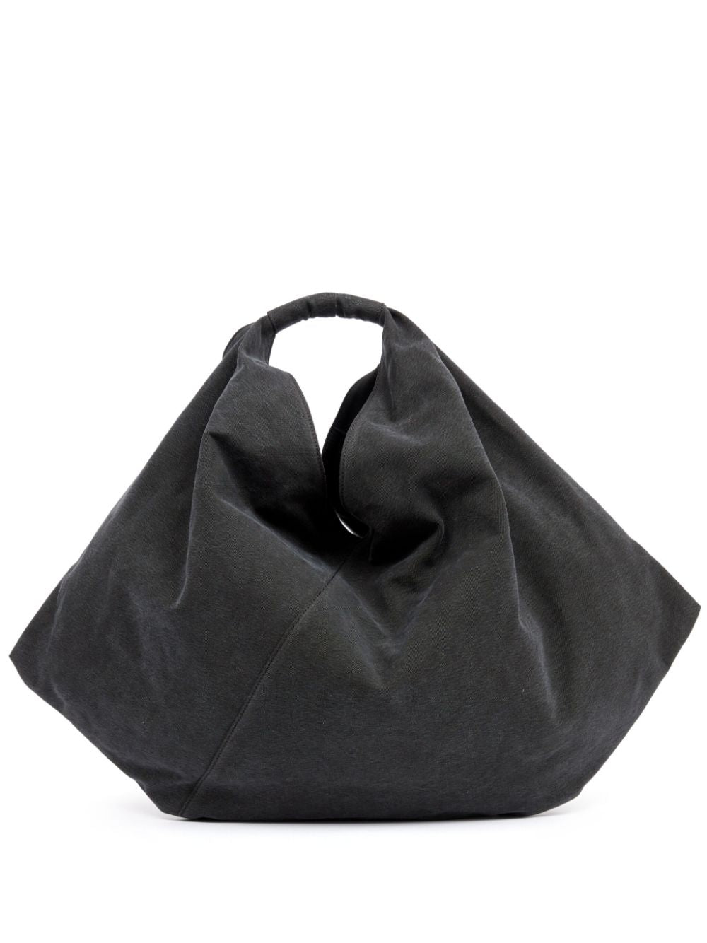 MM6 Maison Margiela Draped Japanese Bag In Black