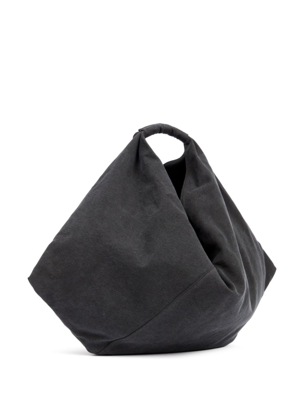 MM6 Maison Margiela Draped Japanese Bag In Black