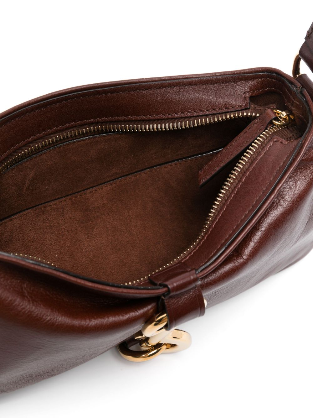 Chloè Kerala 25 Shoulder Bag In Brown