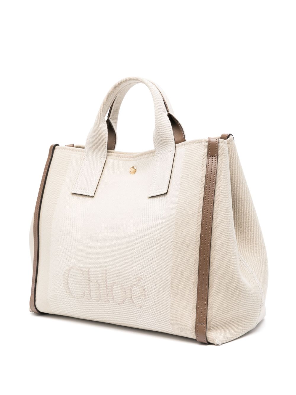 Chloè Carry Canvas Tote Bag