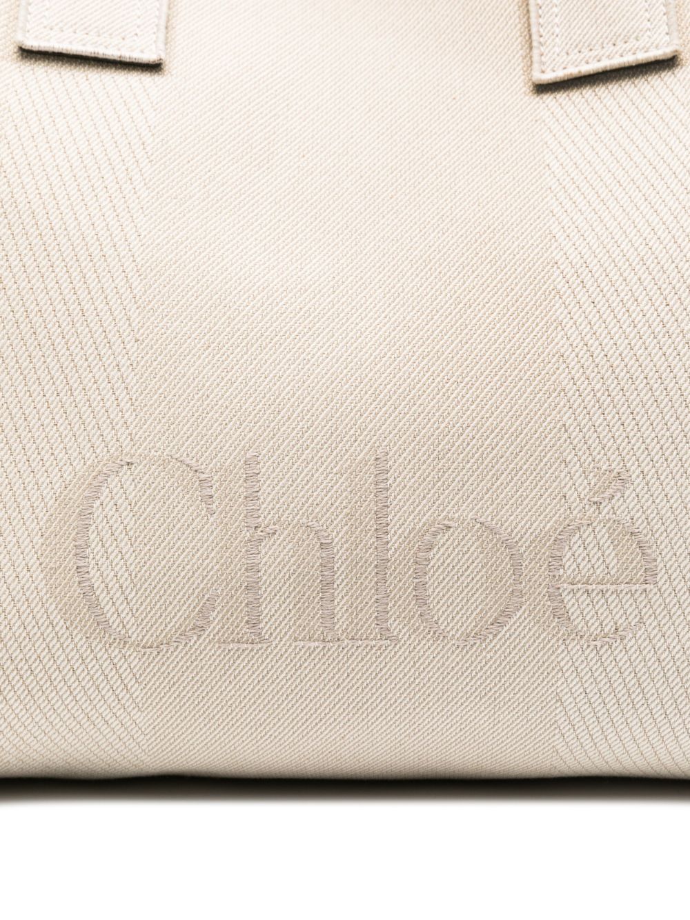 Chloè Carry Canvas Tote Bag