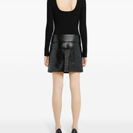 Courreges Pre Courrèges Belted Mini Skirt