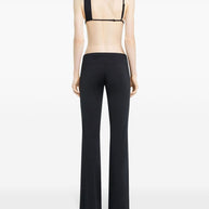 COURREGES PRE Scuba Boot Leg Pants In Black