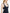 COURREGES PRE '90's Rib Mini Dress In Blue