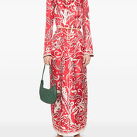 F.R.S . Pentesilea Maxi Dress In Red