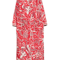 F.R.S . Pentesilea Maxi Dress In Red