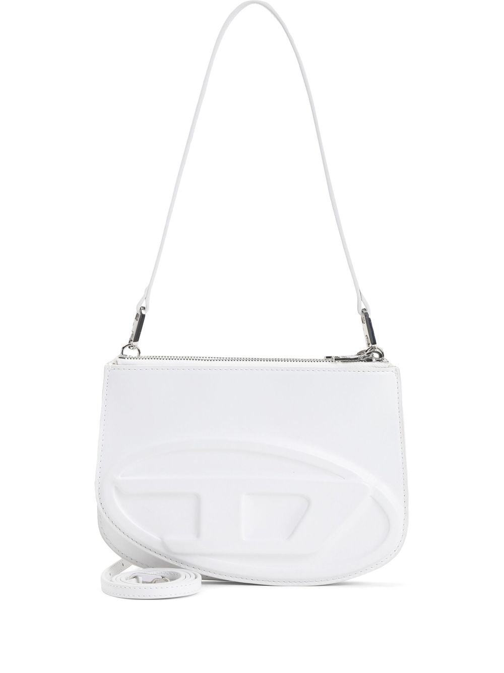 Diesel 1DR Shoulder Bag In White