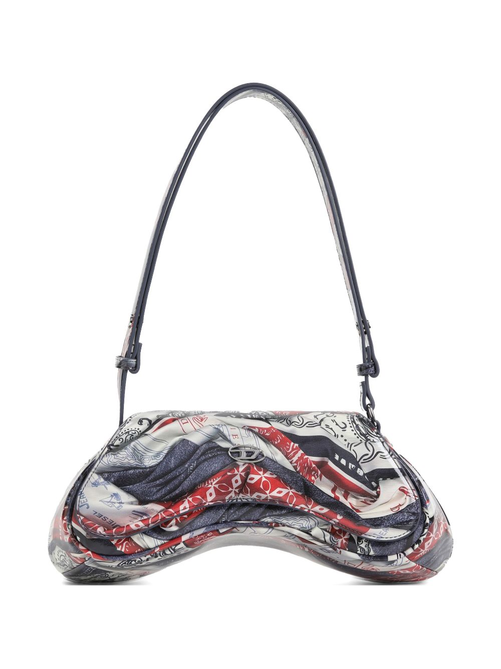 Diesel Play Shoulder Bag In MultiColour