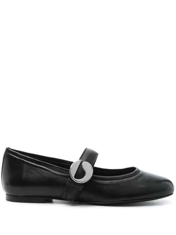 Coperni Ballet Flats In Black