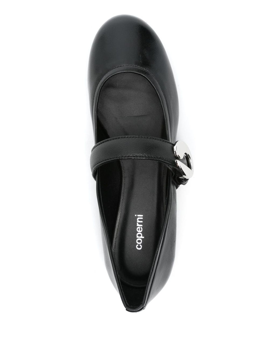 Coperni Ballet Flats In Black