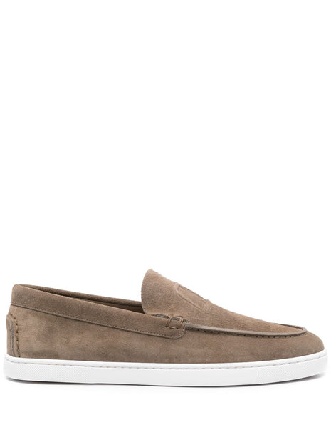 Christian Louboutin Varsiboat Loafers In Brown