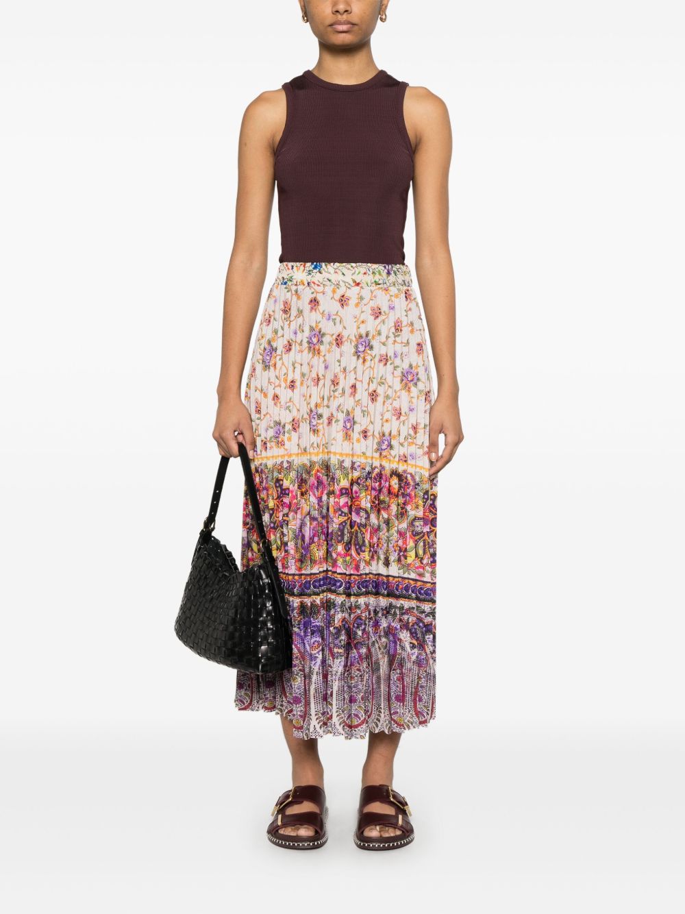 Pierre Louis Mascia Ceto Silk Skirt