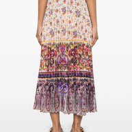 Pierre Louis Mascia Ceto Silk Skirt