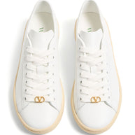 Valentino Garavani Royco Leather Sneakers - White