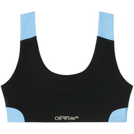 Off White Sports Top In Black