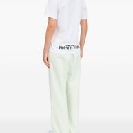 MM6 Maison Margiela Printed Cotton T-shirt - White