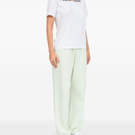 MM6 Maison Margiela Printed Cotton T-shirt - White