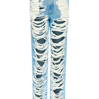 MM6 Maison Margiela Denim Cotton Jeans - Clear Blue