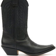 MM6 Maison Margiela Florence Leather Boots - Black