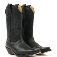 MM6 Maison Margiela Florence Leather Boots - Black