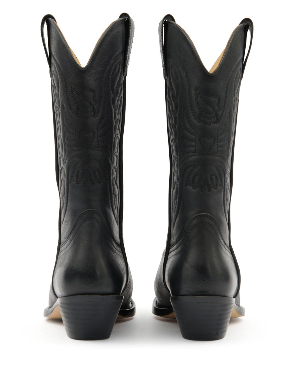 MM6 Maison Margiela Florence Leather Boots - Black