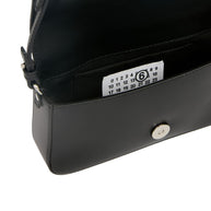 MM6 Maison Margiela Bracelet Leather Handbag - Black