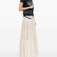 MM6 Maison Margiela Bracelet Leather Handbag - Black