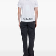 MM6 Maison Margiela Printed Cotton T-shirt - White