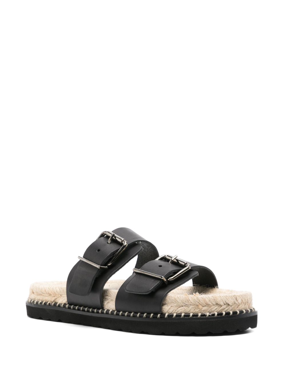 Castaner Slide Sandals In Black