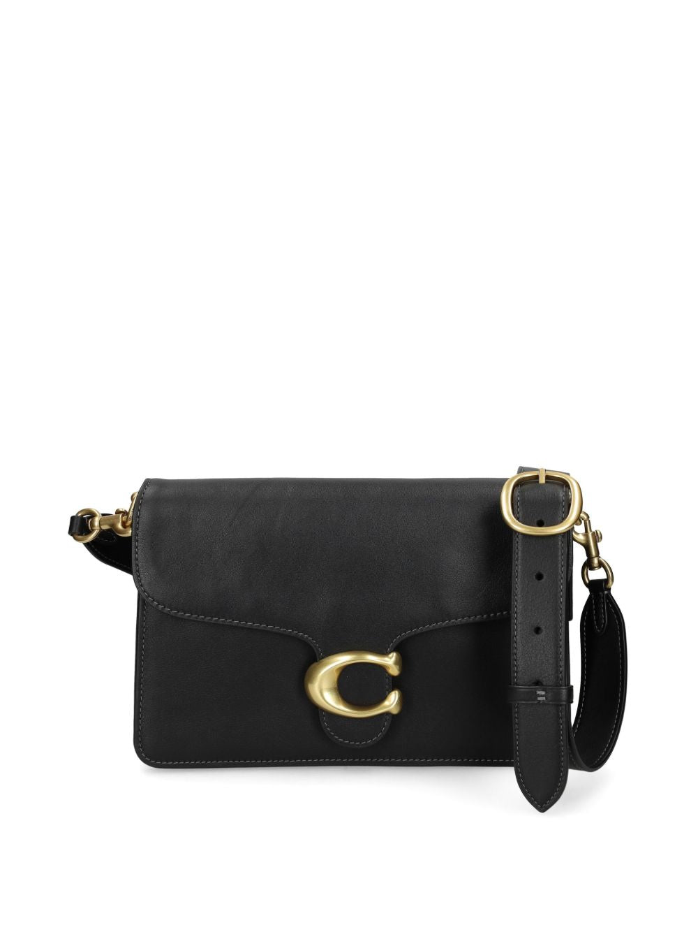 Coach Chain Tabby Shoulder Bag In Black