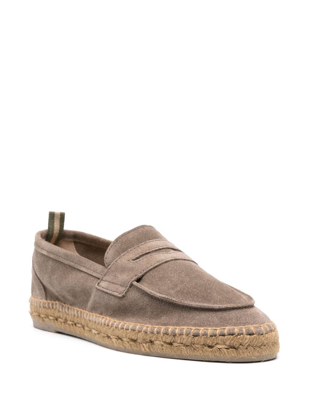 Castaner Espadrille Flats In Grey