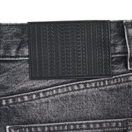 Marc Jacobs Embellished Denim Midi Skirt In Black
