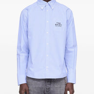 Marc Jacobs Cotton Shirt In Clear Blue