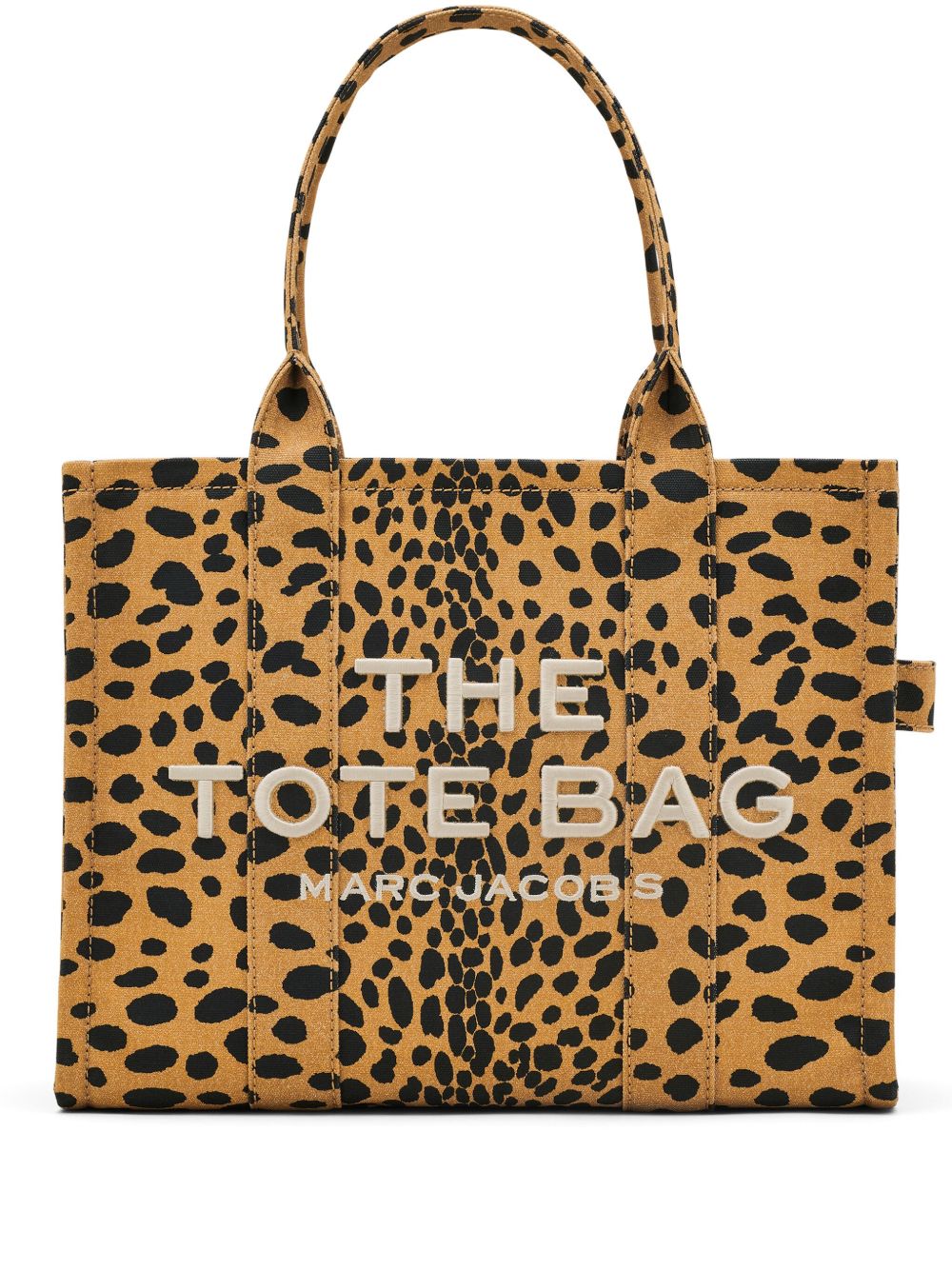 Marc Jacobs Cheetah Large Canvas Tote Bag