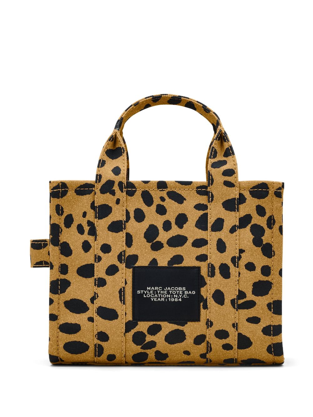 Marc Jacobs Cheetah Small Canvas Tote Bag