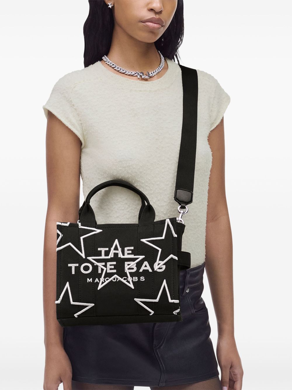 Marc Jacobs Star Small Canvas Tote Bag