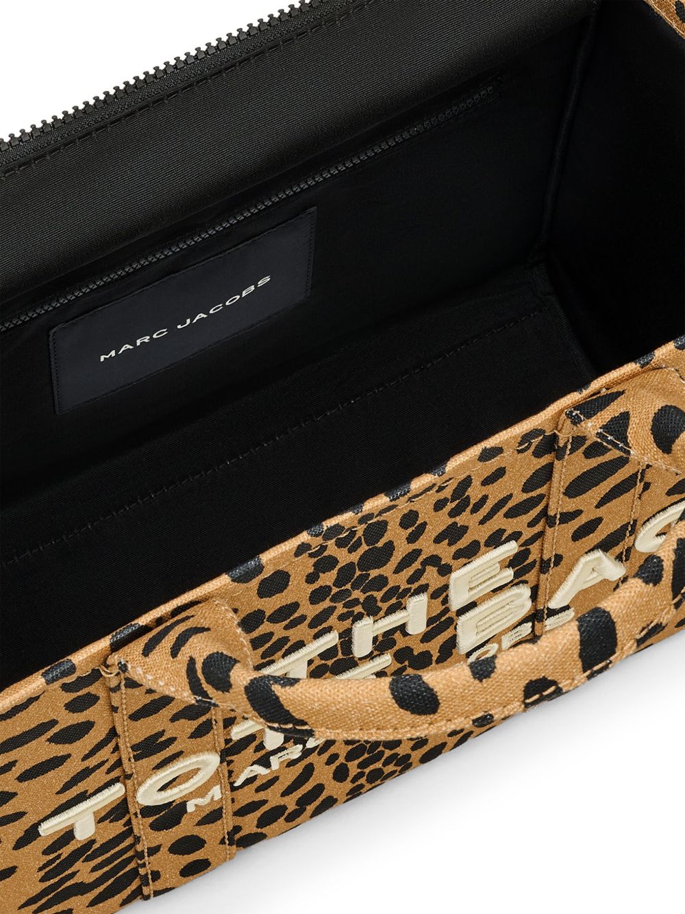 Marc Jacobs Cheetah Medium Canvas Tote Bag