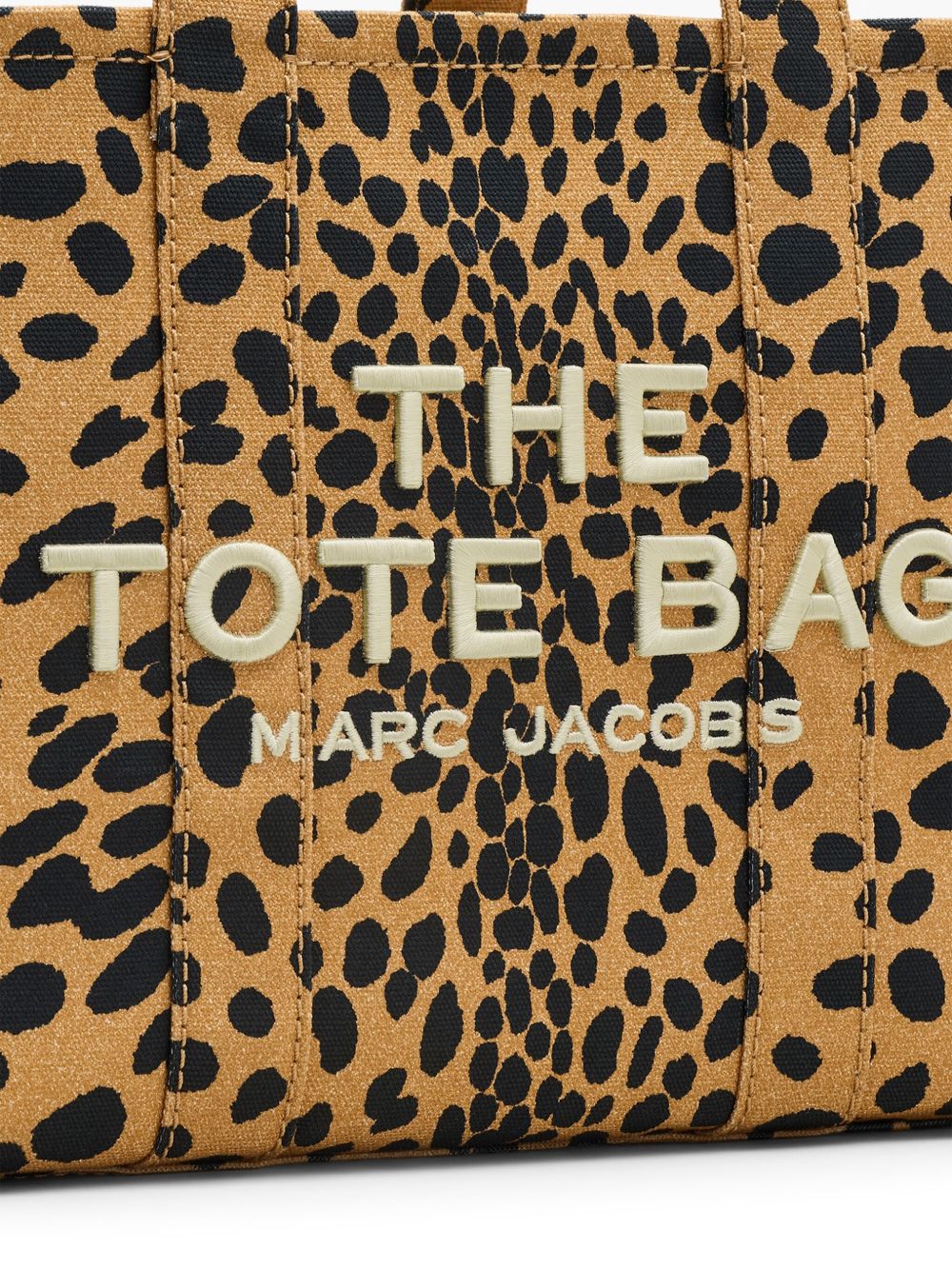 Marc Jacobs Cheetah Medium Canvas Tote Bag