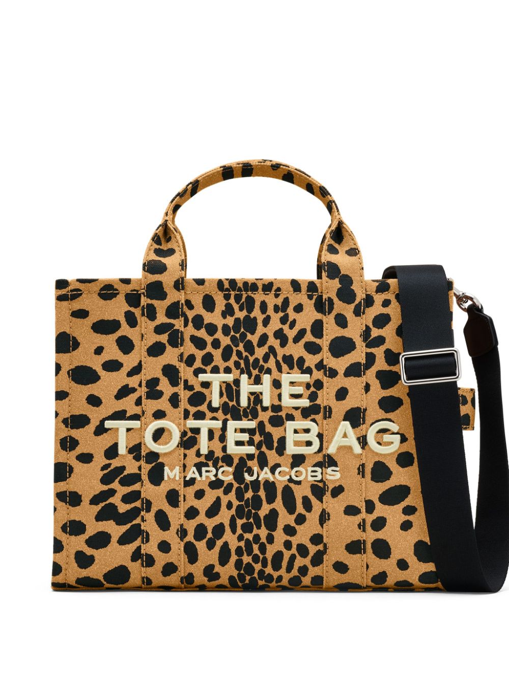 Marc Jacobs Cheetah Medium Canvas Tote Bag