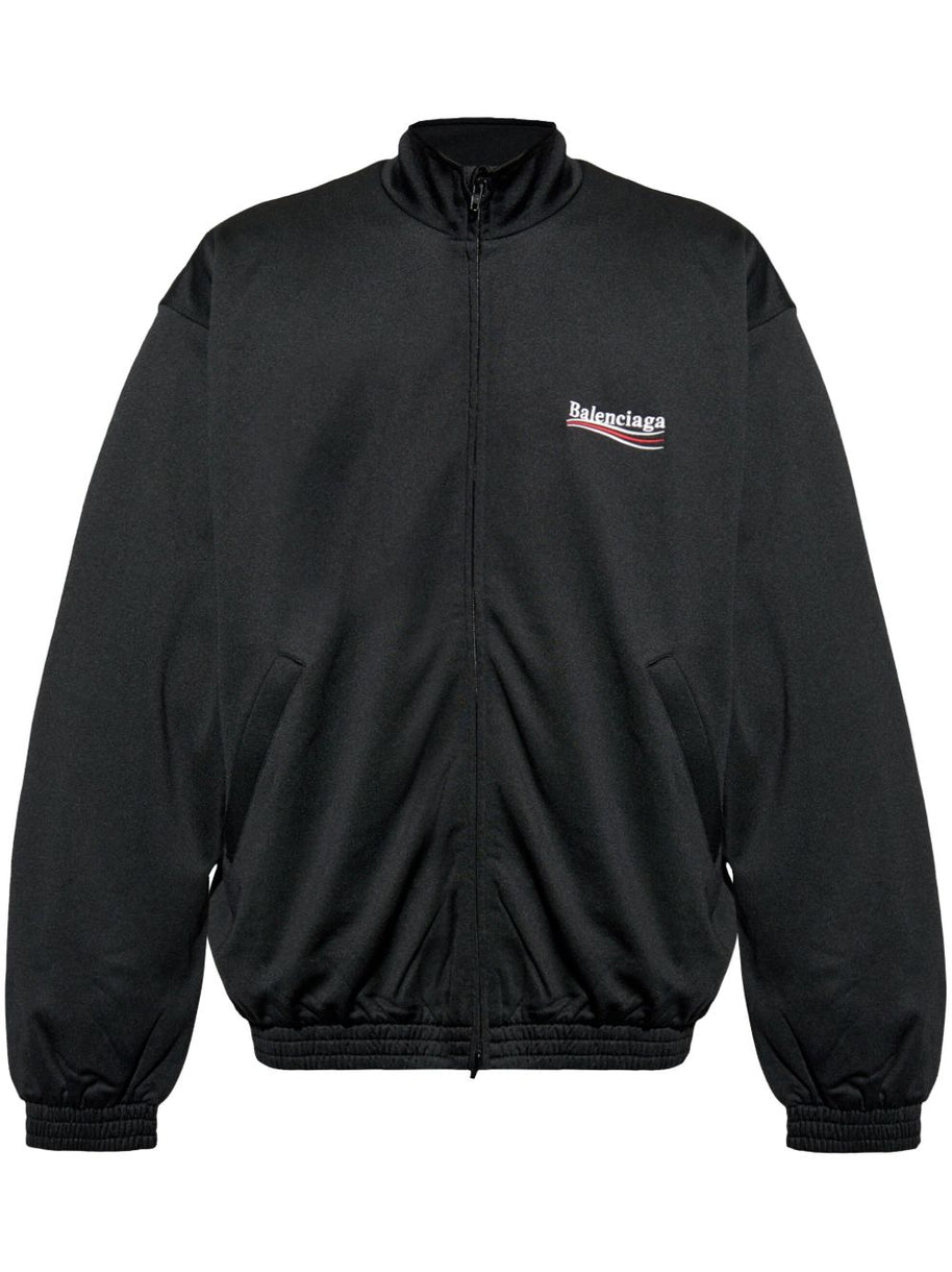 Balenciaga Political Campaign Blouson Jacket - Black