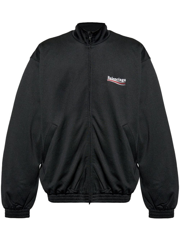Balenciaga Political Campaign Blouson Jacket - Black