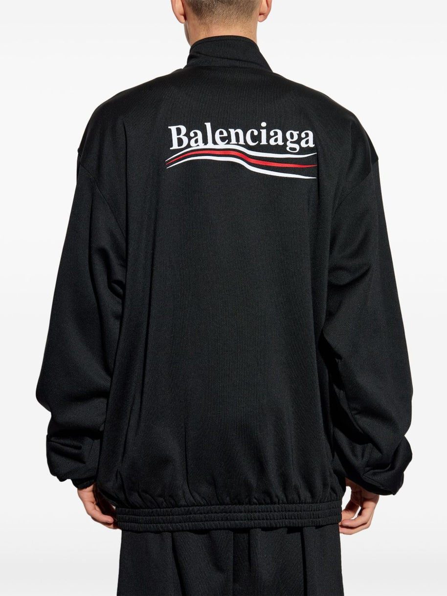 Balenciaga Political Campaign Blouson Jacket - Black