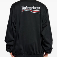 Balenciaga Political Campaign Blouson Jacket - Black