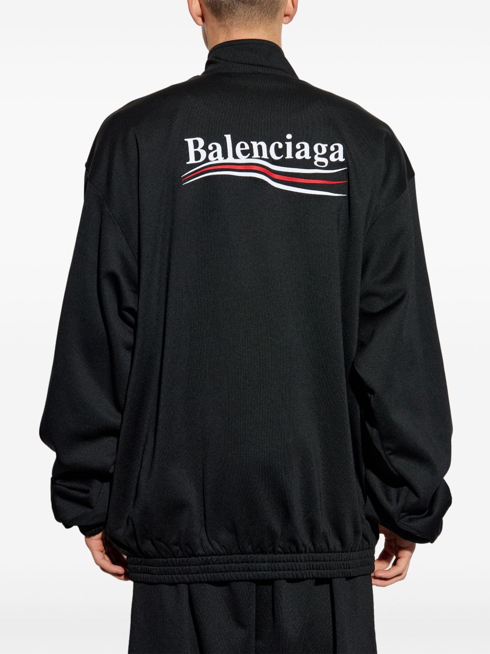 Balenciaga Political Campaign Blouson Jacket - Black