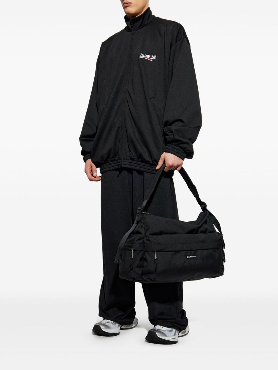 Balenciaga Political Campaign Blouson Jacket - Black