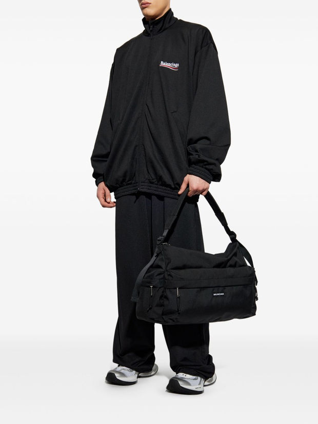 Balenciaga Political Campaign Blouson Jacket - Black